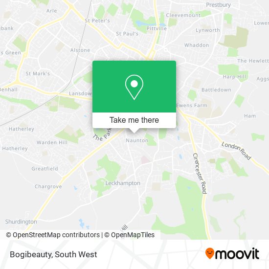 Bogibeauty map