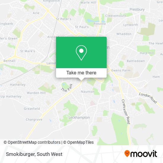 Smokiburger map