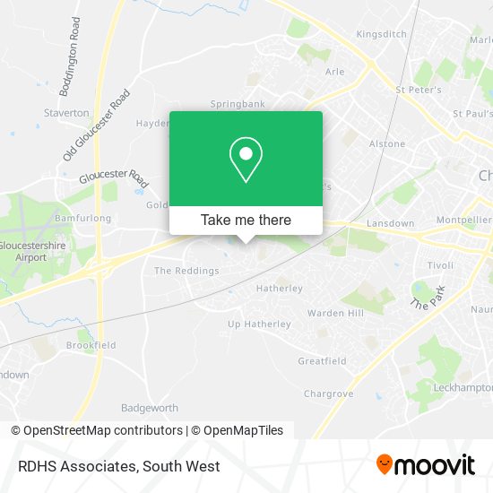 RDHS Associates map
