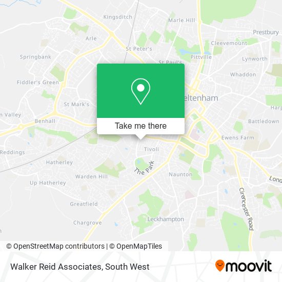 Walker Reid Associates map
