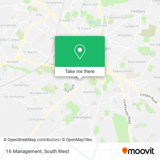 16 Management map