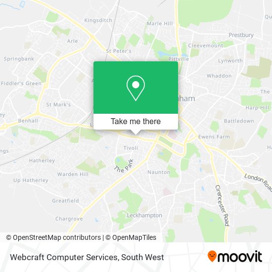 Webcraft Computer Services map