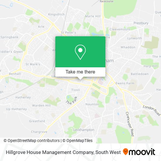 Hillgrove House Management Company map