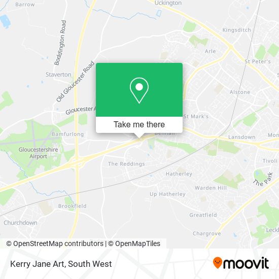 Kerry Jane Art map