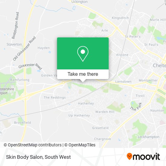 Skin Body Salon map