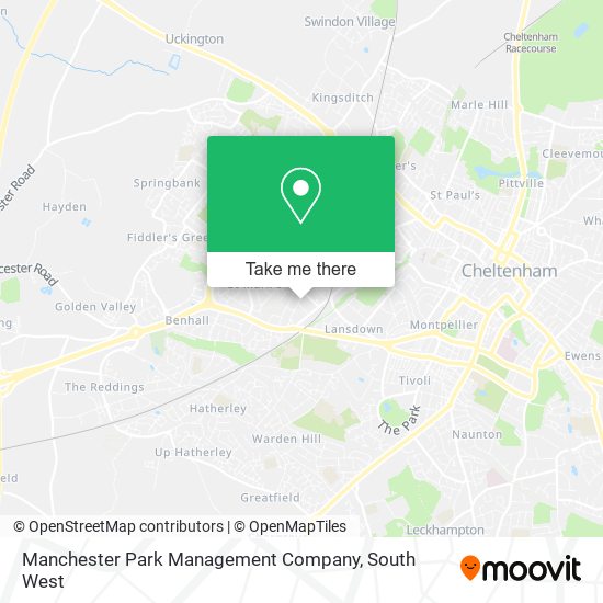 Manchester Park Management Company map