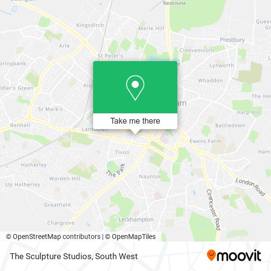 The Sculpture Studios map