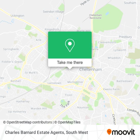 Charles Barnard Estate Agents map