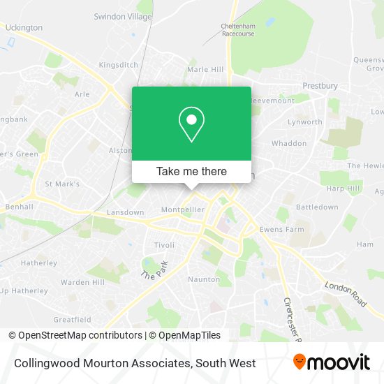 Collingwood Mourton Associates map