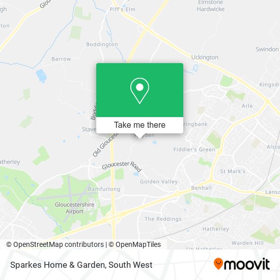 Sparkes Home & Garden map