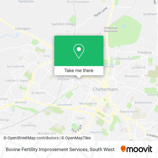 Bovine Fertility Improvement Services map