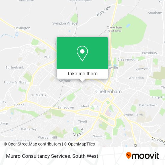 Munro Consultancy Services map