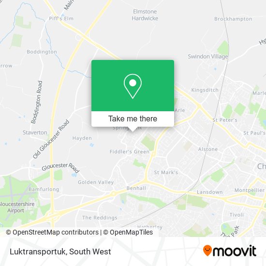 Luktransportuk map