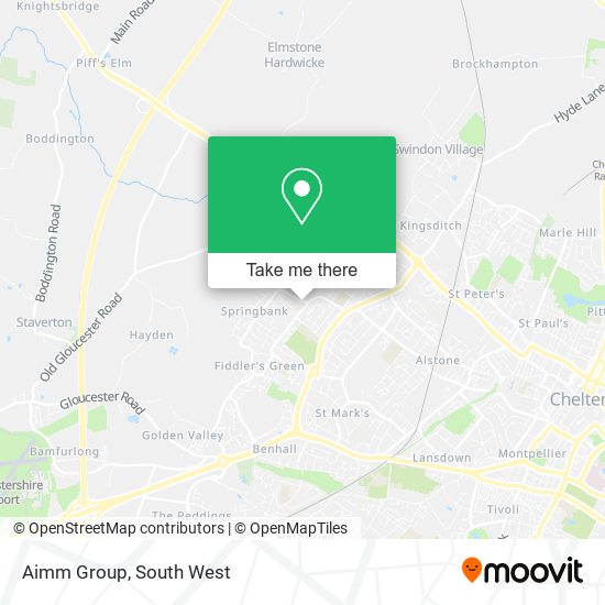 Aimm Group map