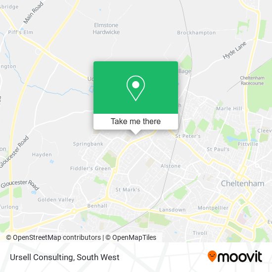 Ursell Consulting map