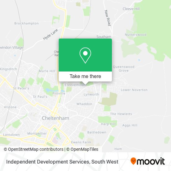 Independent Development Services map