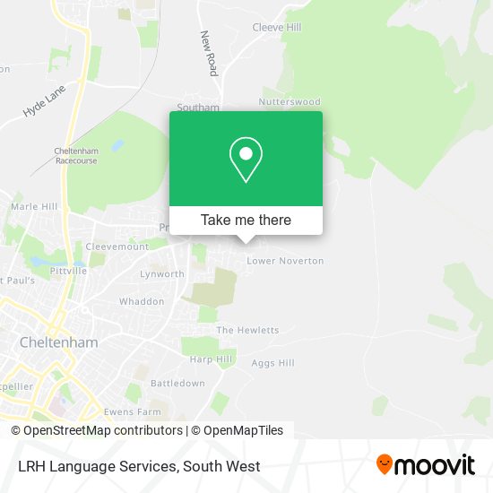 LRH Language Services map