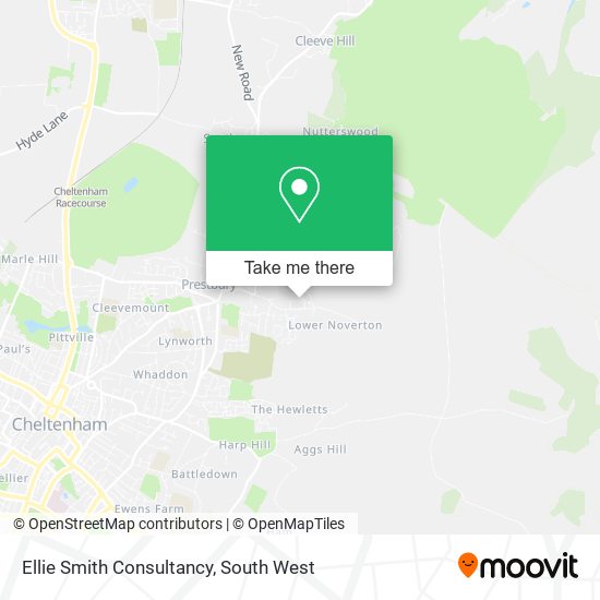 Ellie Smith Consultancy map