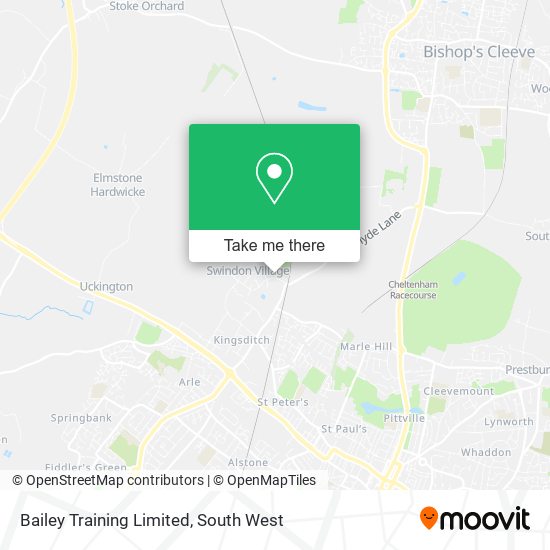 Bailey Training Limited map