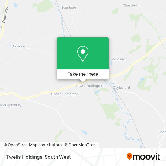 Twells Holdings map