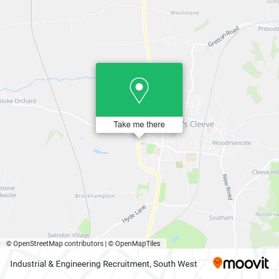 Industrial & Engineering Recruitment map