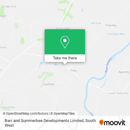 Barr and Summerbee Developments Limited map