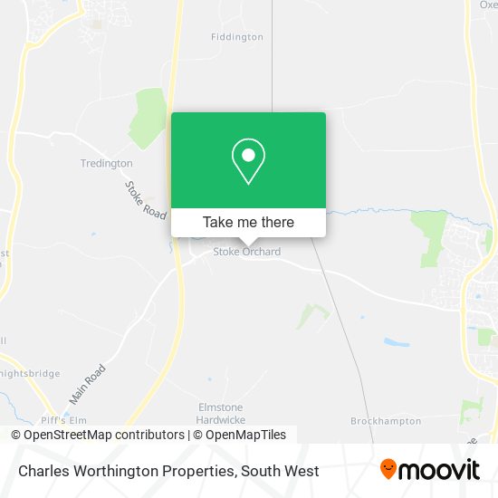 Charles Worthington Properties map