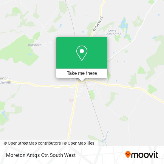 Moreton Antqs Ctr map