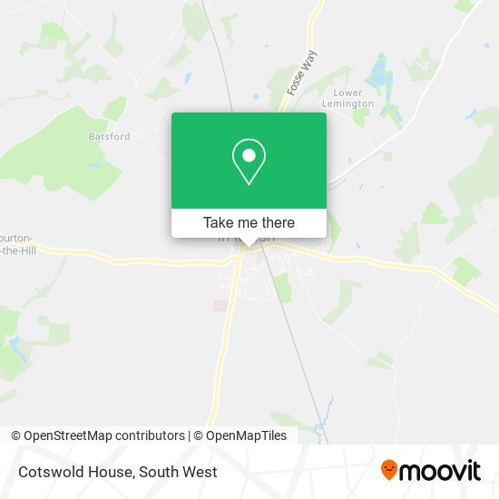 Cotswold House map