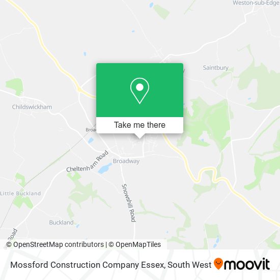 Mossford Construction Company Essex map
