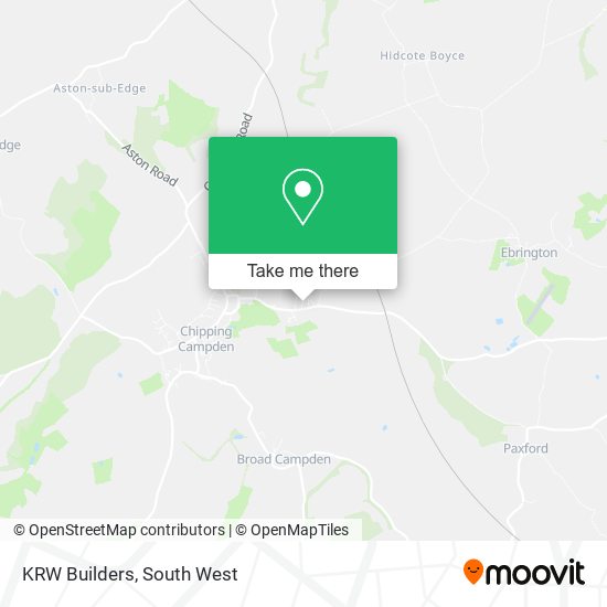 KRW Builders map