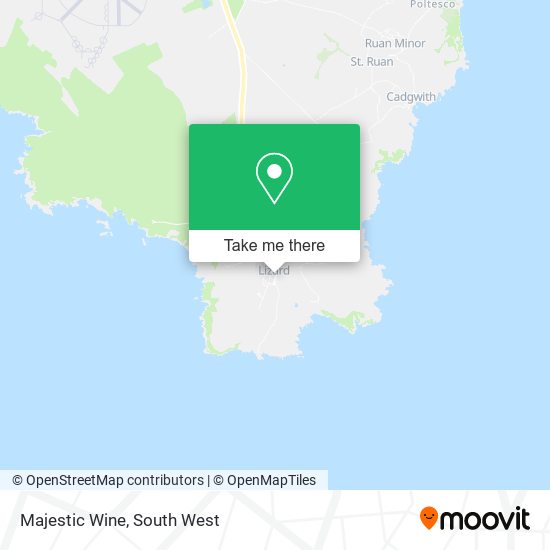 Majestic Wine map