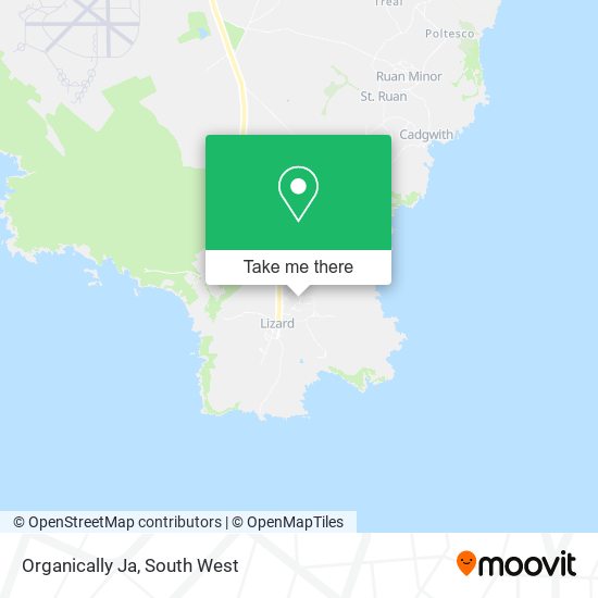 Organically Ja map