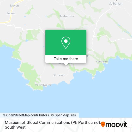 Museum of Global Communications (Pk Porthcurno) map