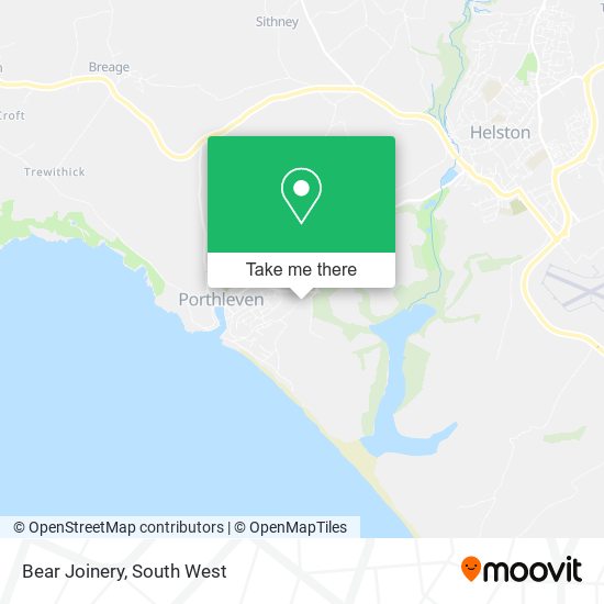 Bear Joinery map