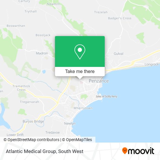 Atlantic Medical Group map