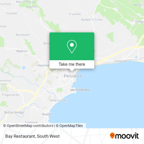 Bay Restaurant map