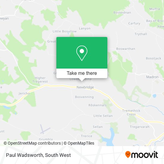 Paul Wadsworth map