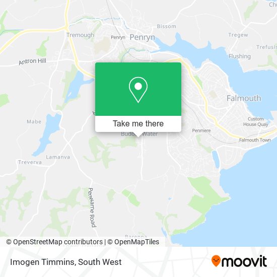 Imogen Timmins map