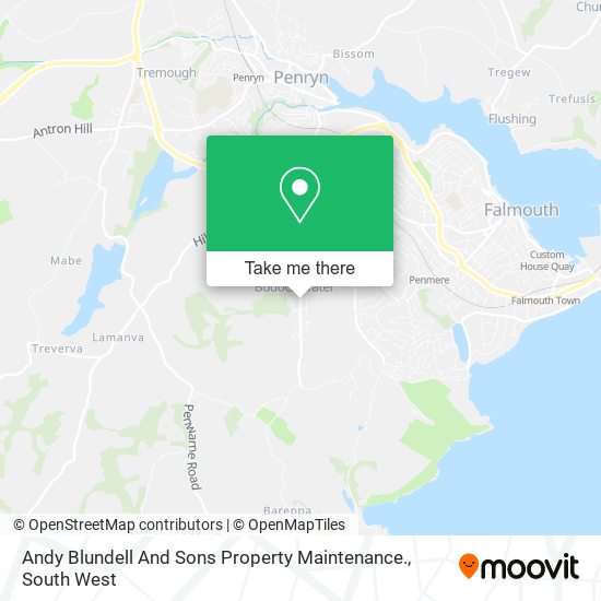 Andy Blundell And Sons Property Maintenance. map
