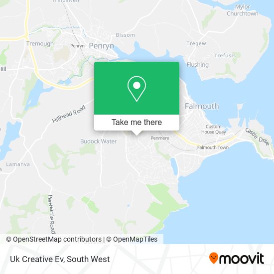 Uk Creative Ev map