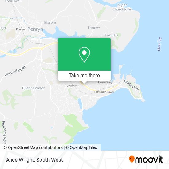 Alice Wright map