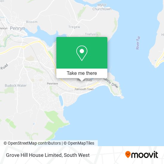 Grove Hill House Limited map