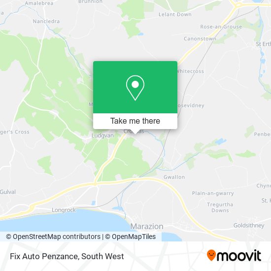 Fix Auto Penzance map