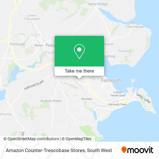 Amazon Counter-Trescobase Stores map