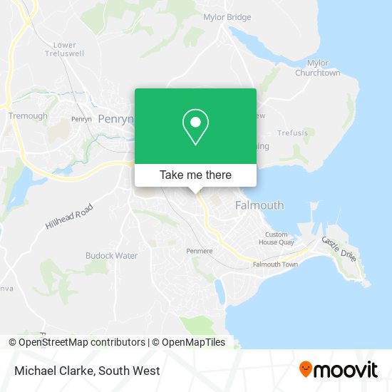 Michael Clarke map