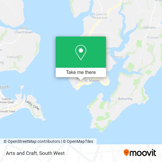 Arts and Craft map