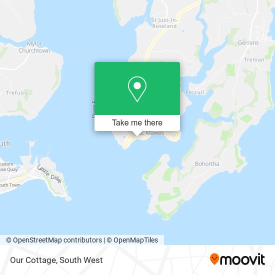 Our Cottage map