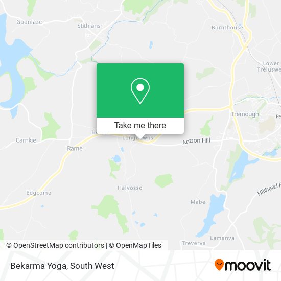 Bekarma Yoga map