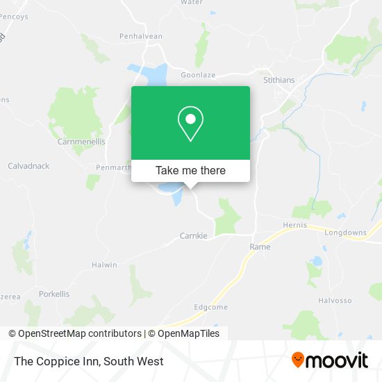 The Coppice Inn map